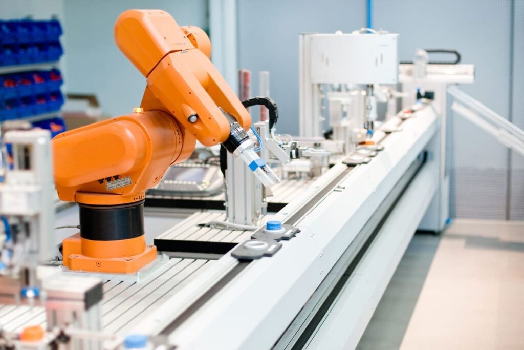 Robot working line